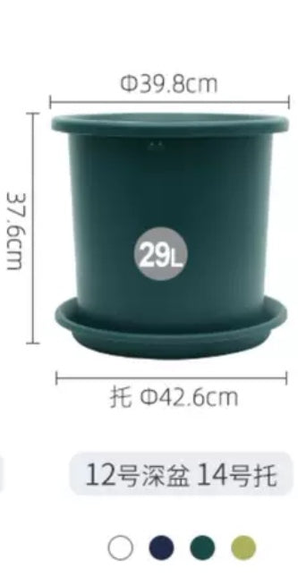 爱丽丝花盆#12号加深款(不带底盘)约10加仑