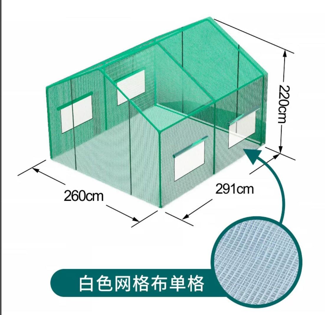 花房育苗暖棚B款(291*260*220cm)