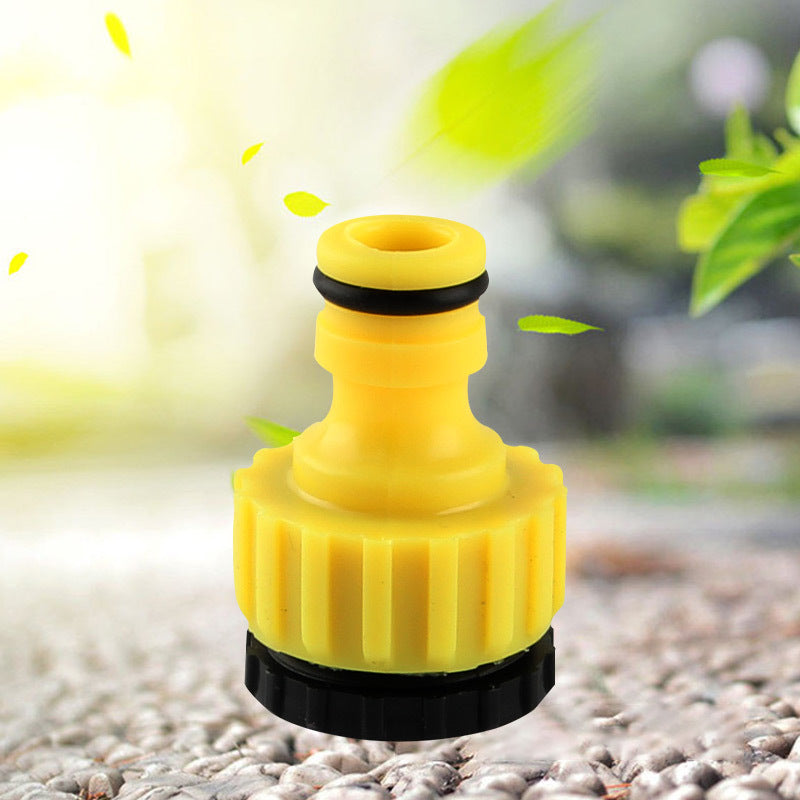 4分6分螺纹接头(土黄)