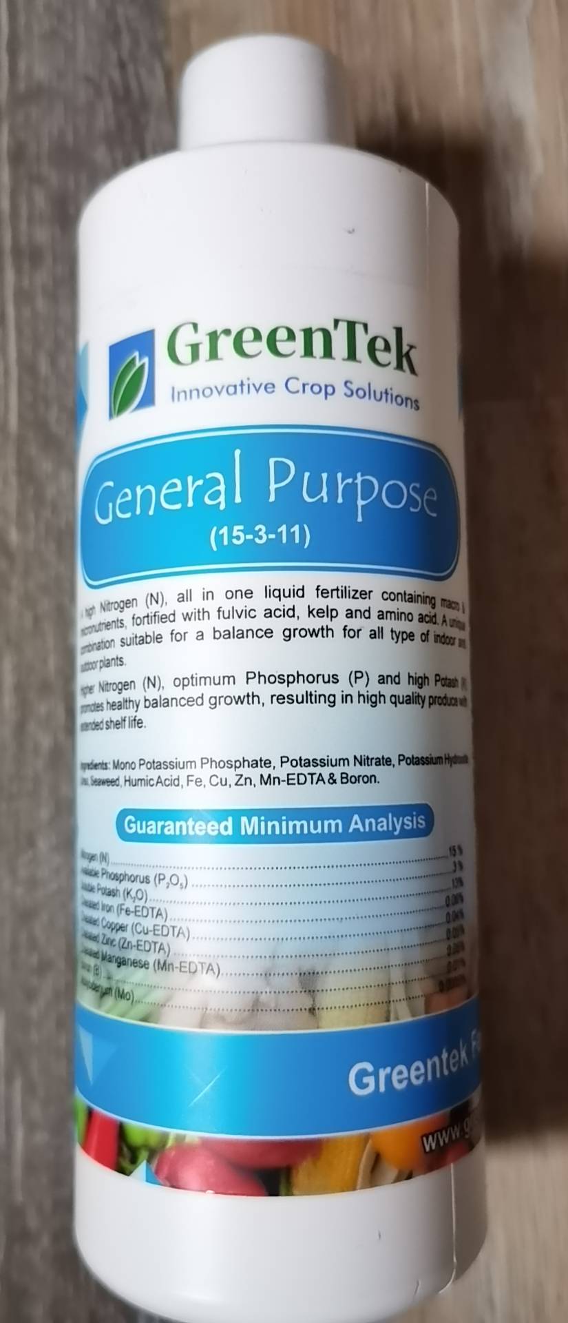 GreenTek 全能营养液 15-3-11