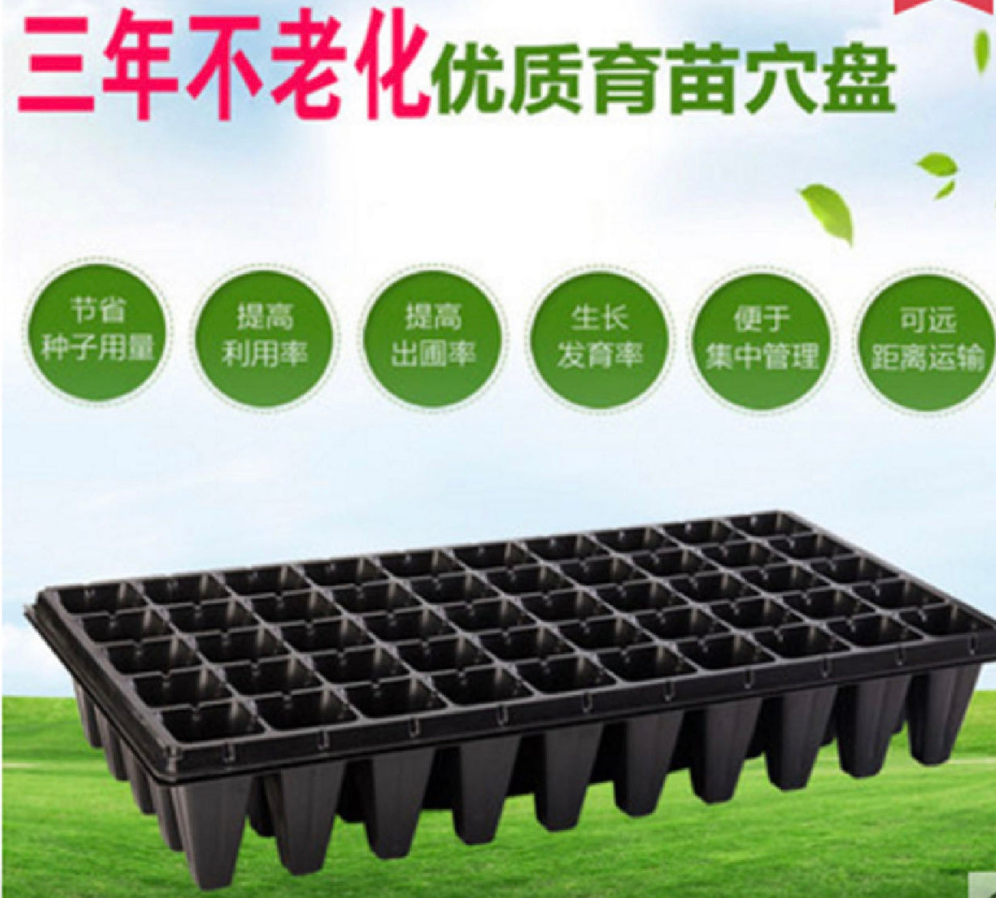 育苗穴32孔深穴(高9cm)