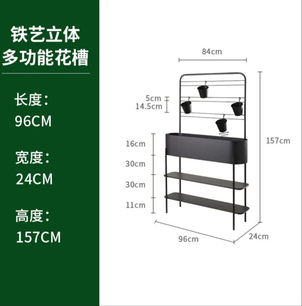 铁艺立体多功能花槽