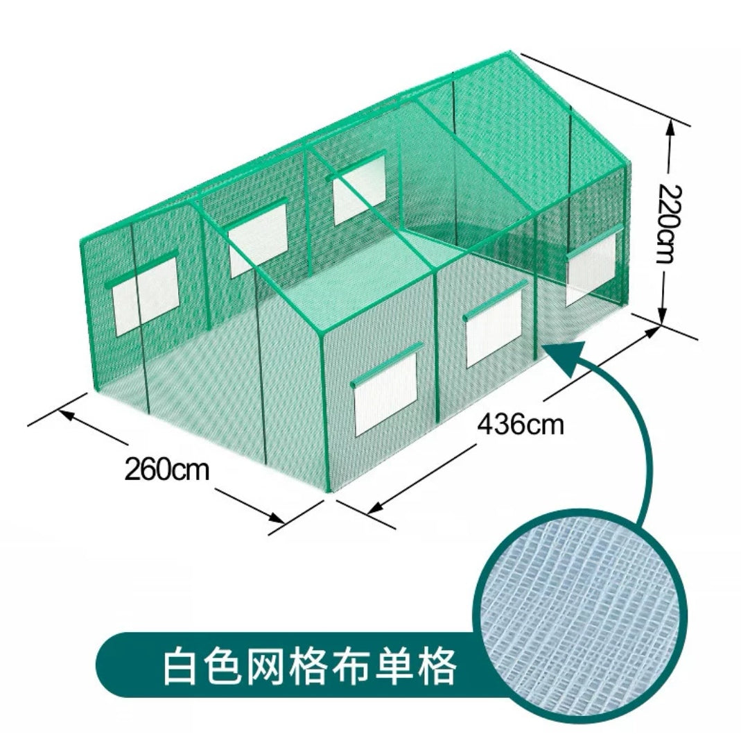 花房育苗暖棚C款（436*260*220cm）