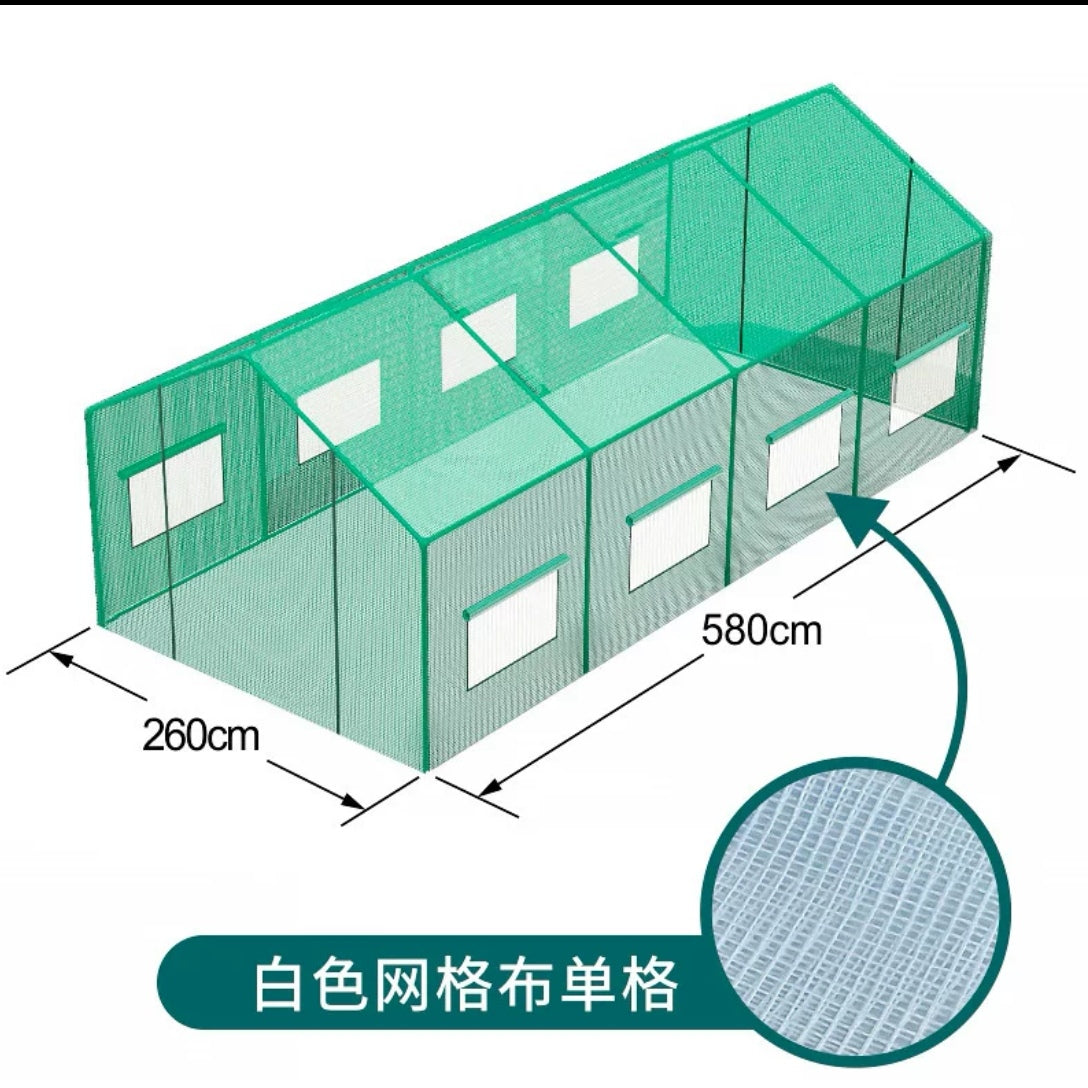 花房育苗暖棚D款(580*260*220cm)