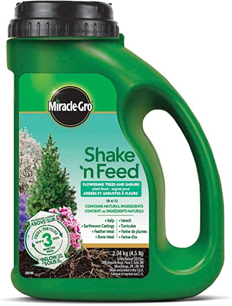 Miracle-Gro Shake'n Feed （树木灌木肥）有机原料制造